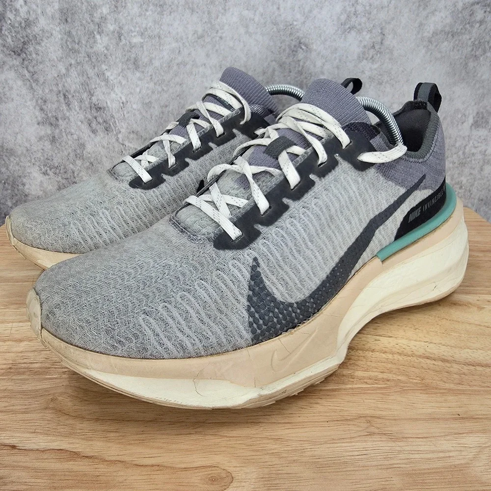 Nike ZoomX Invincible 3 Running Shoes Mens 11 Gray Sneakers Trainers FN7503-065